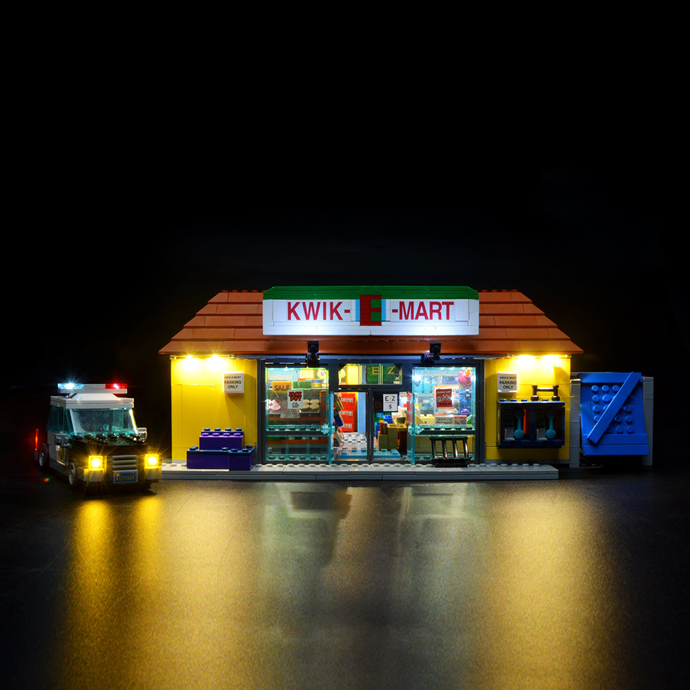 Lego Light Kit For Simpsons Kwik-E-Mart 71016  BriksMax