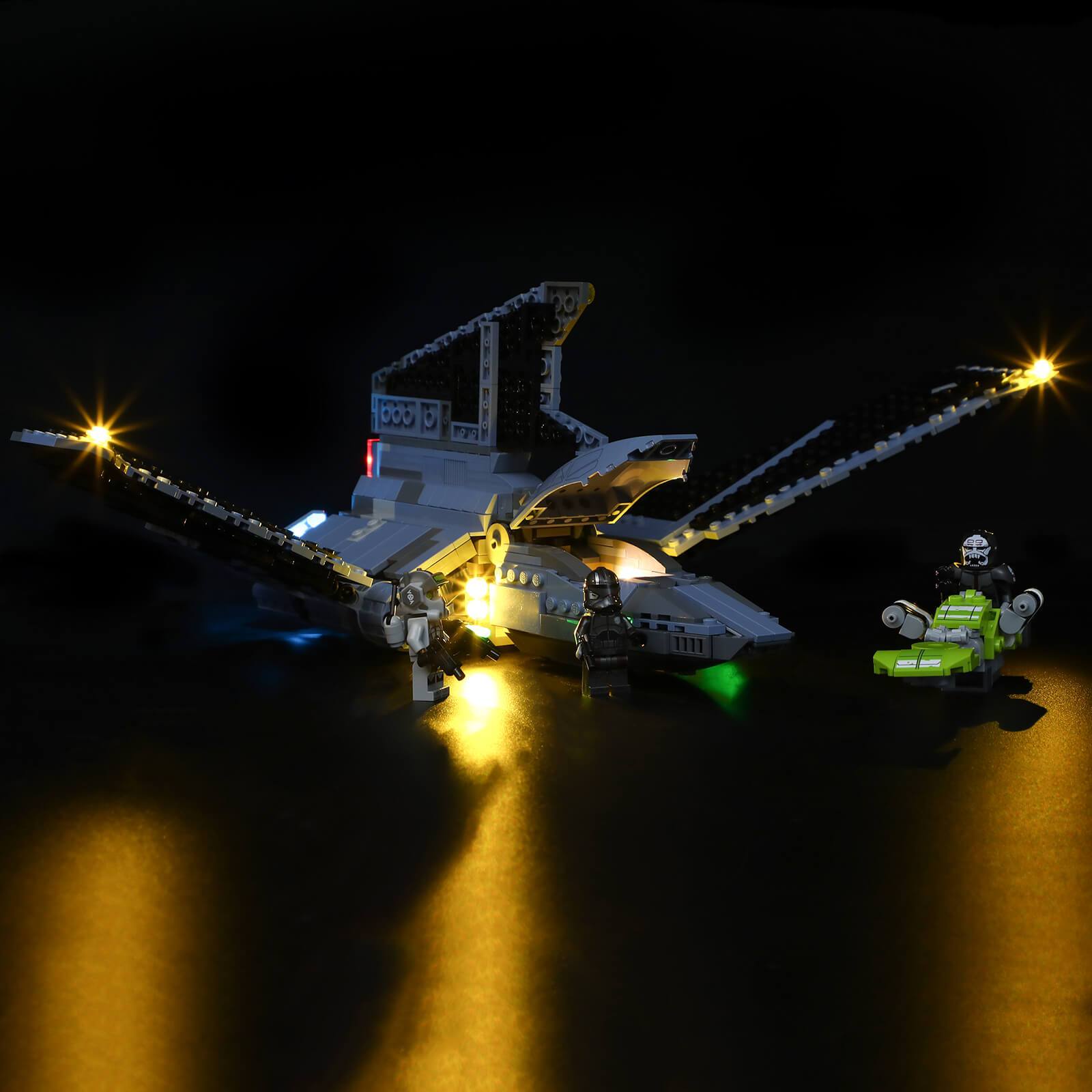 light up lego bad batch sets