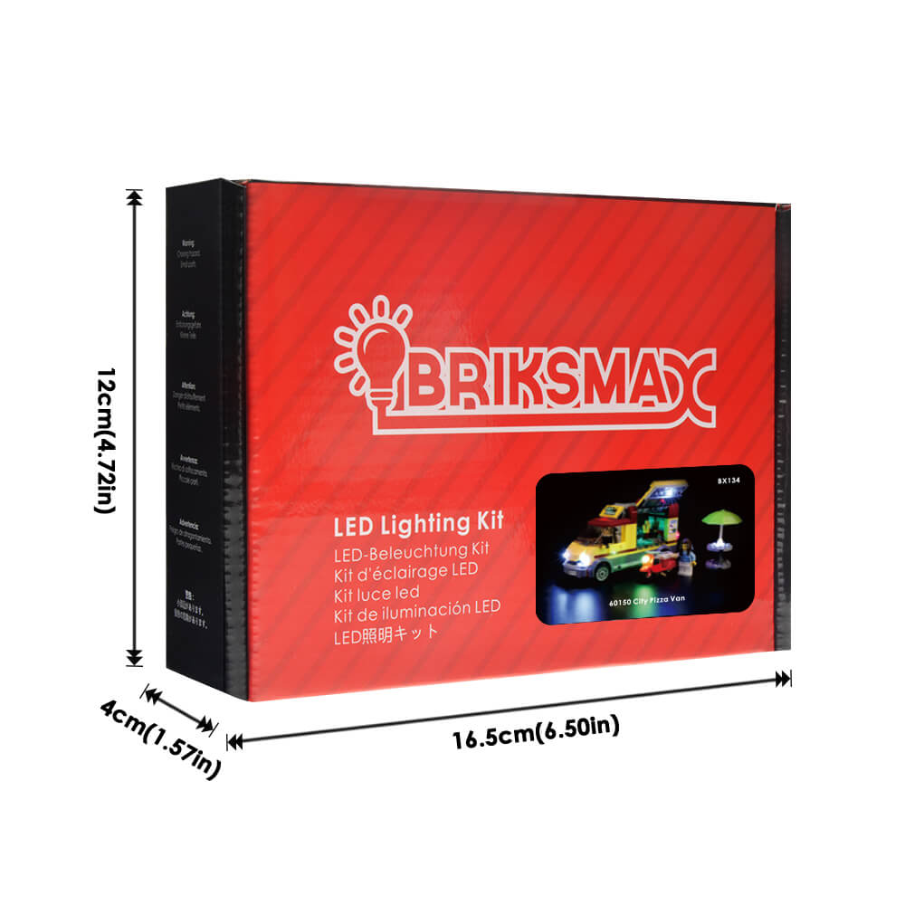 Lego Light Kit For Pizza Van 60150  BriksMax