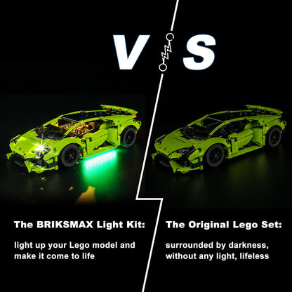 Light kit For LEGO Lamborghini Huracán Tecnica 42161