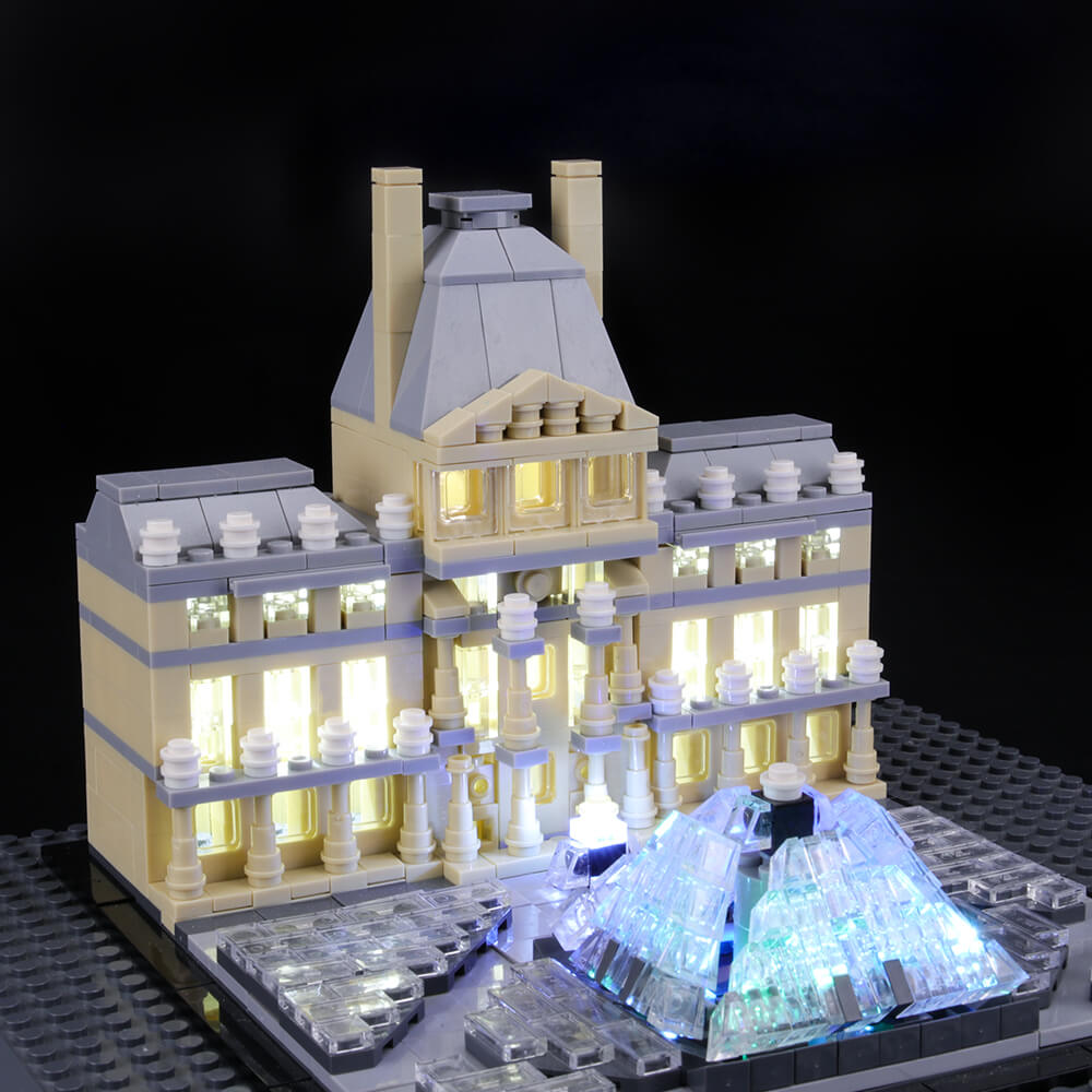 Lego Light Kit For Louvre 21024  BriksMax
