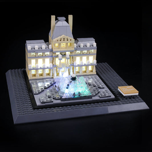Lego Light Kit For Louvre 21024  BriksMax