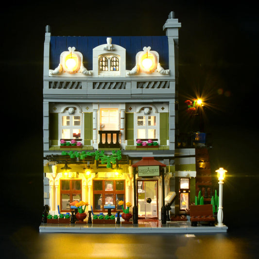Lego Light Kit For Parisian Restaurant 10243  BriksMax