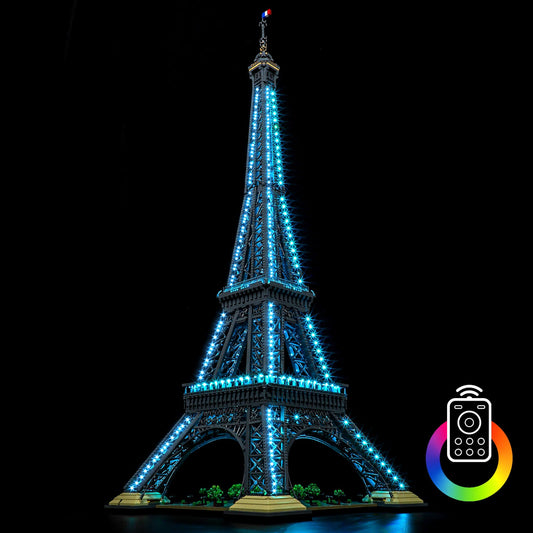 (Remote Version)Light Kit For Eiffel Tower 10307-Briksmax