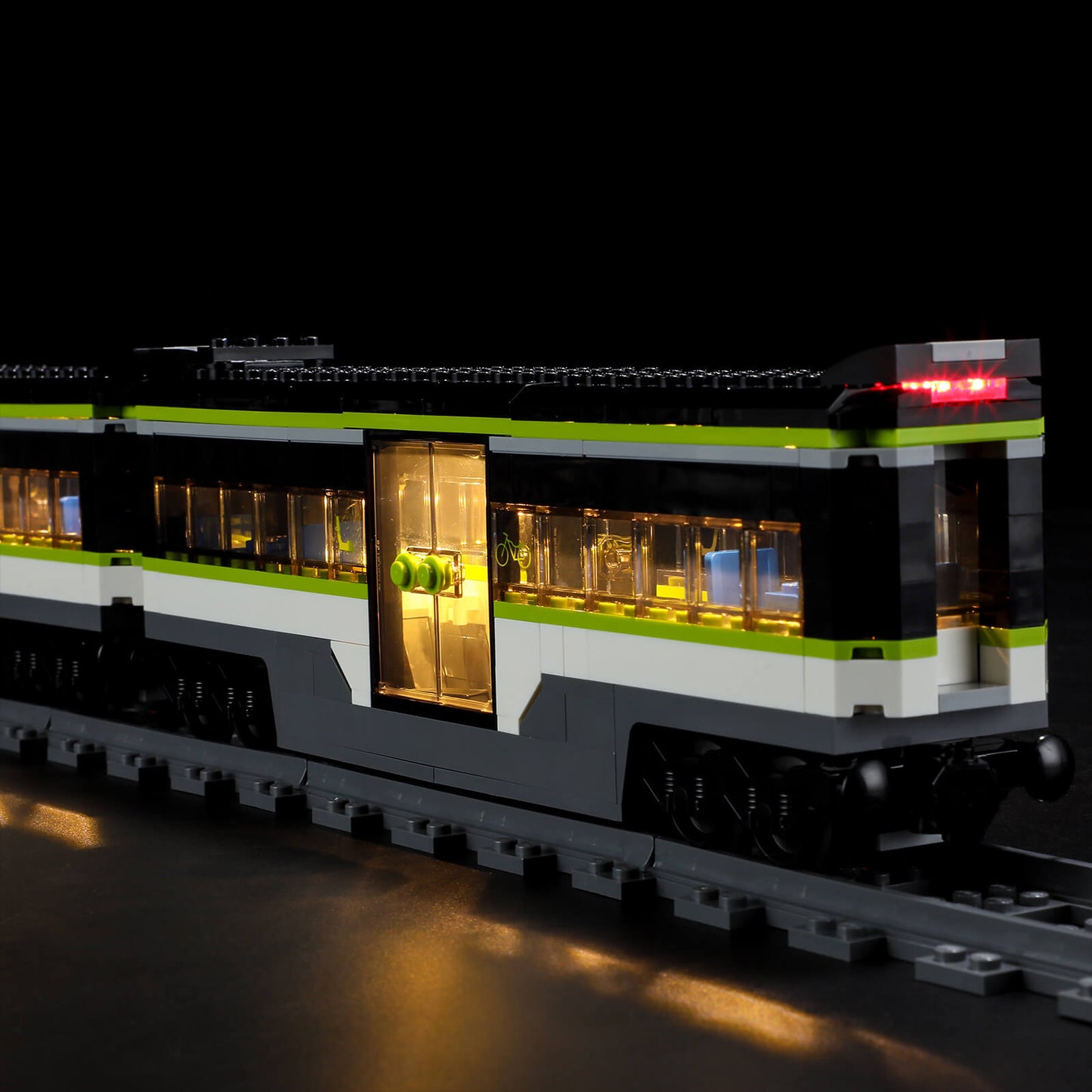 Lego Express Passenger Train 60337 light kit review