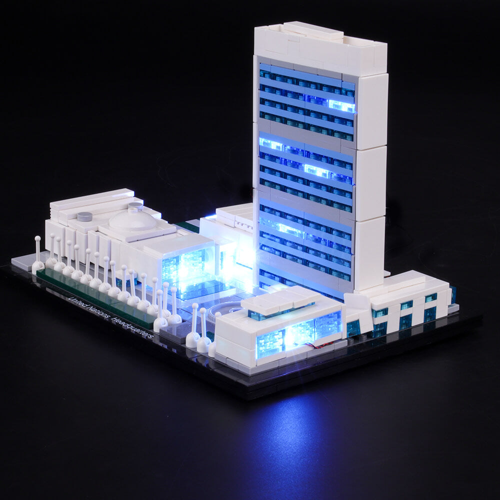 Lego Light Kit For United Nations Headquarters 21018  BriksMax