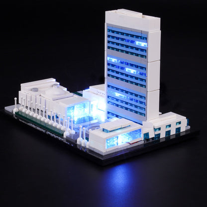 Lego Light Kit For United Nations Headquarters 21018  BriksMax