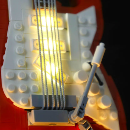 lego fender guitar