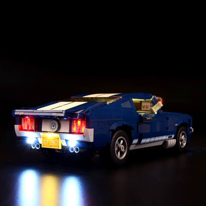 taillights of the lego creator ford mustang