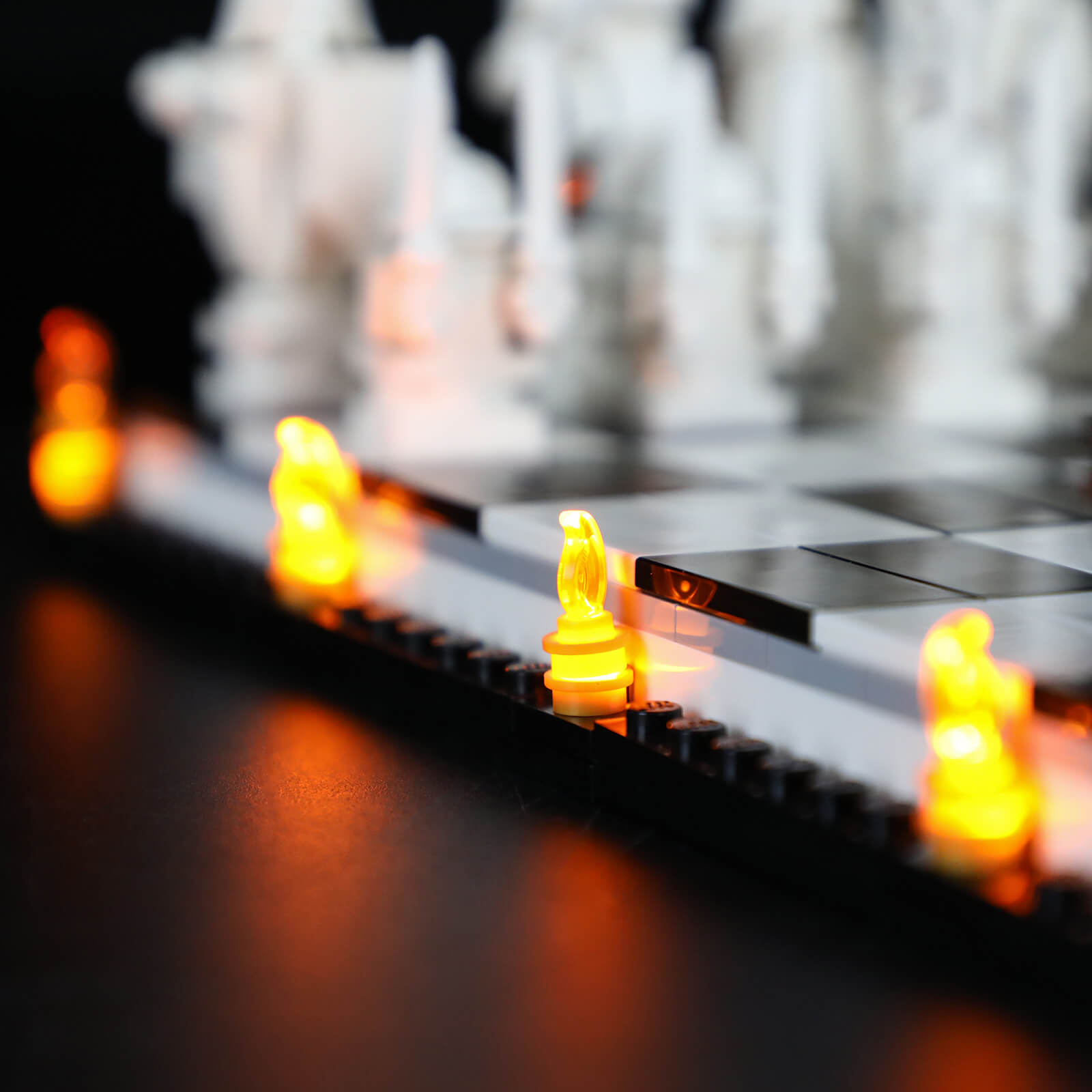 add led lights to lego hogwarts chess