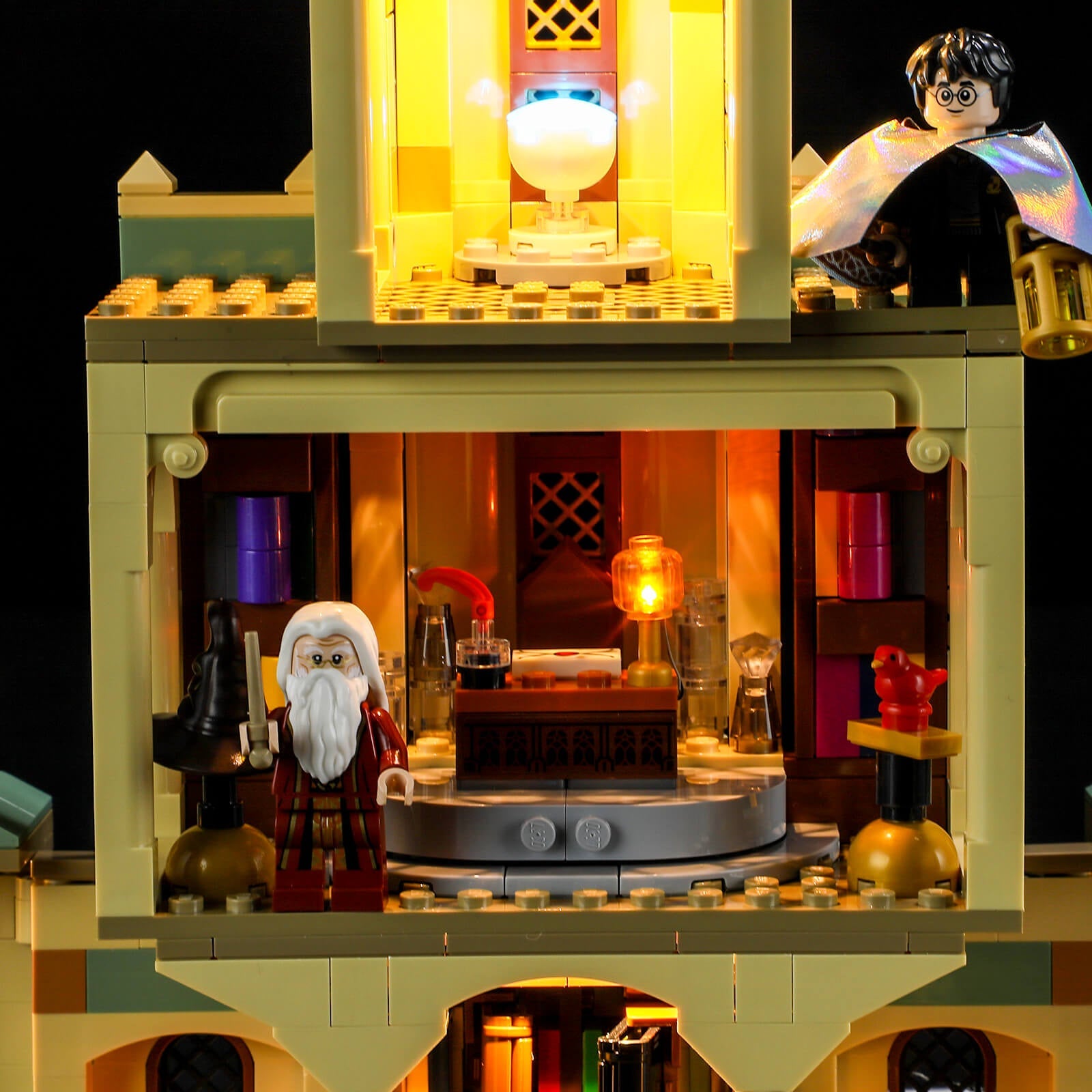 add lights to Lego Hogwart: Dumbledore’s Office 76402