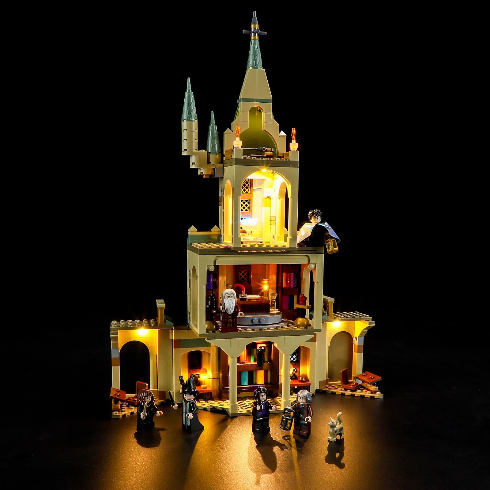 light up lego Hogwart: Dumbledore’s Office 76402