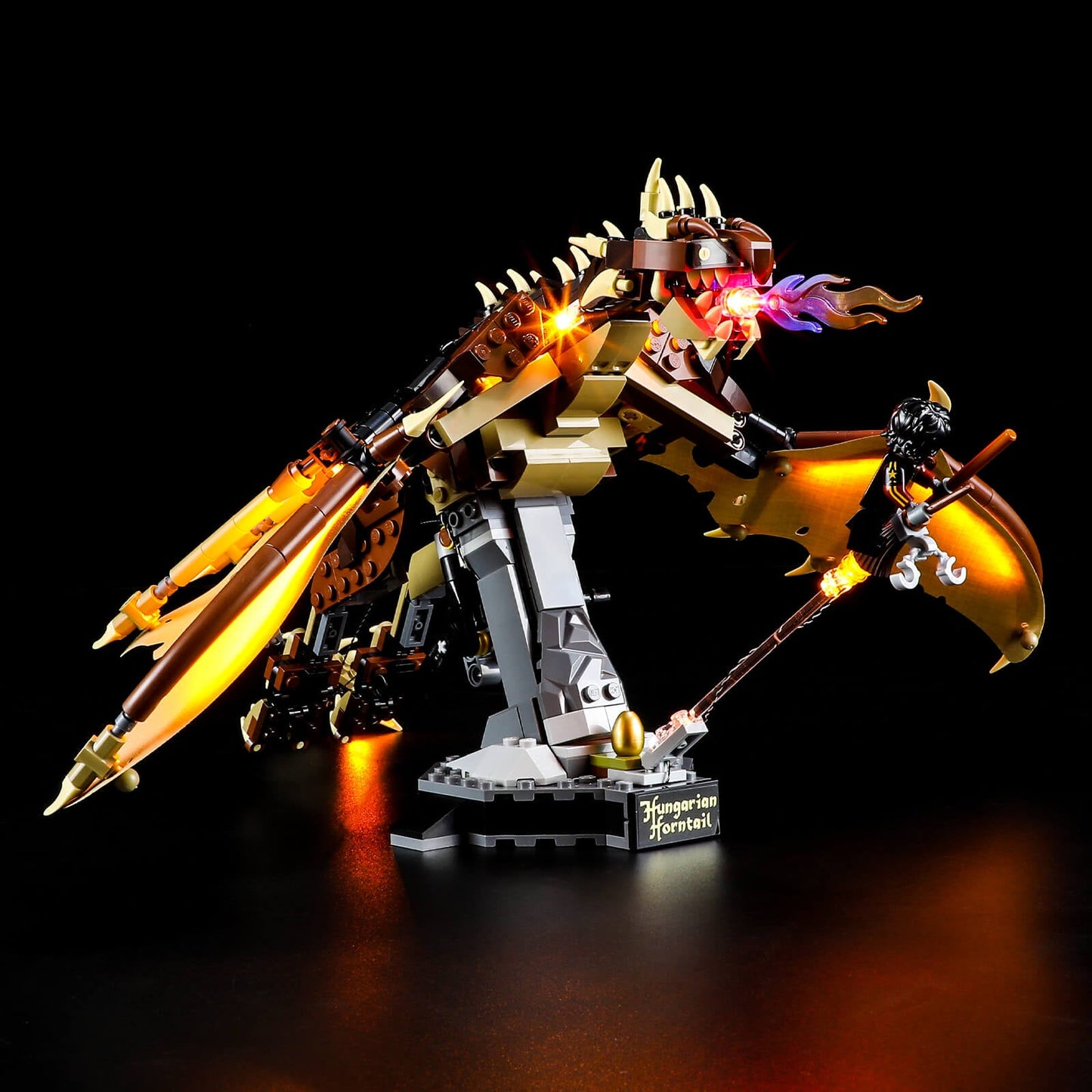 Lego Hungarian Horntail Dragon 76406 light kit