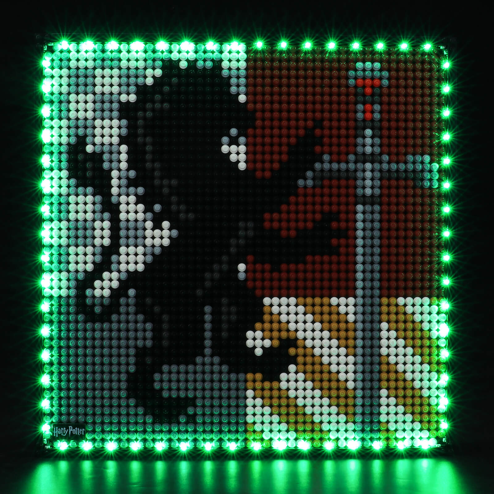 illuminate Lego Harry Potter canvas art