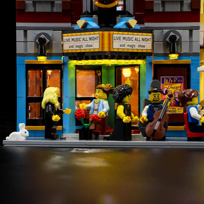 Lego Jazz Club 10312 minifigures