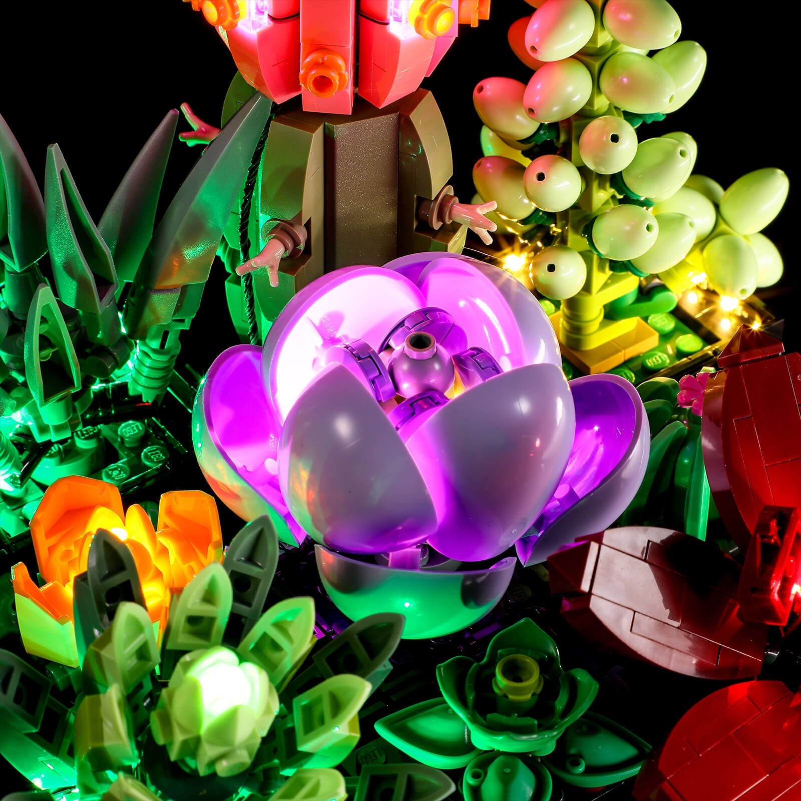 lego succulents Briksmax Light Kit For Succulents 10309
