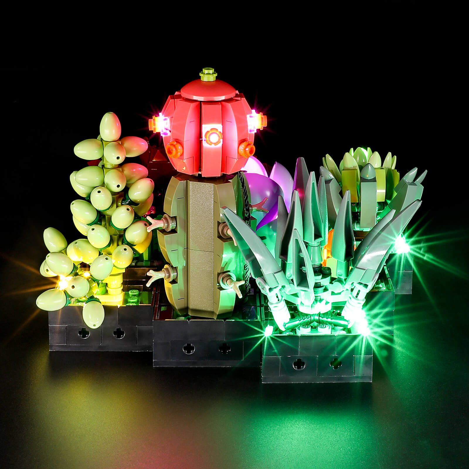 lego succulents 10309 plant decor building kit Lego Succulents 10309 Light Kit(Best MOC idea) – Briksmax