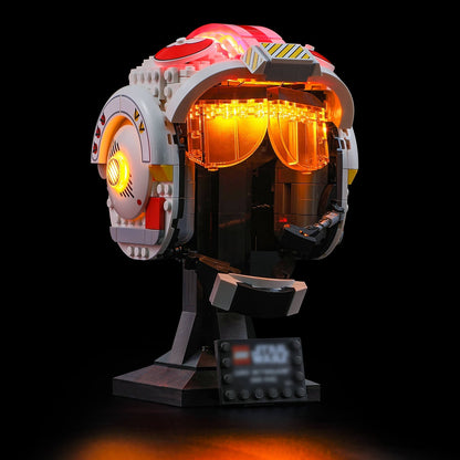 Lego 75327 Luke Skywalker’s Red Five Helmet light kit