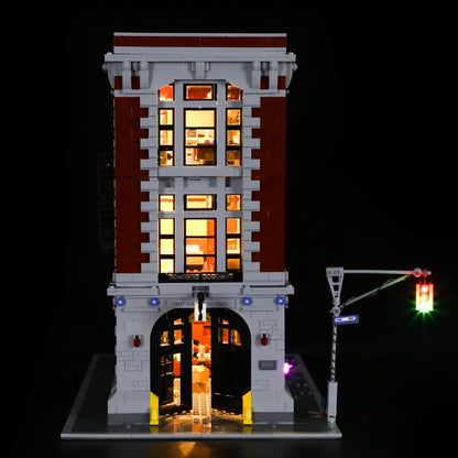 light up lego firehouse headquarters
