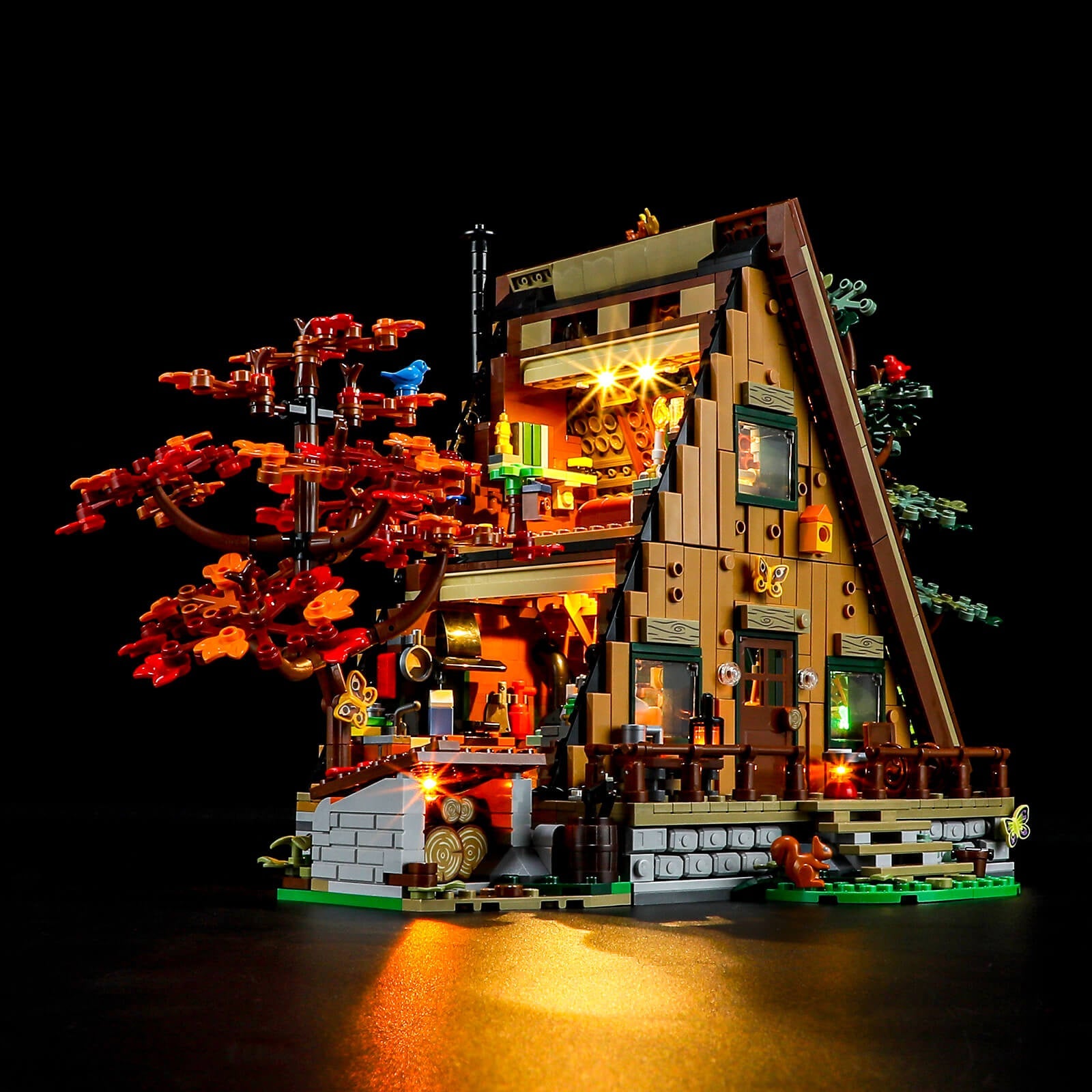 A-Frame Cabin 21338 Lego Moc