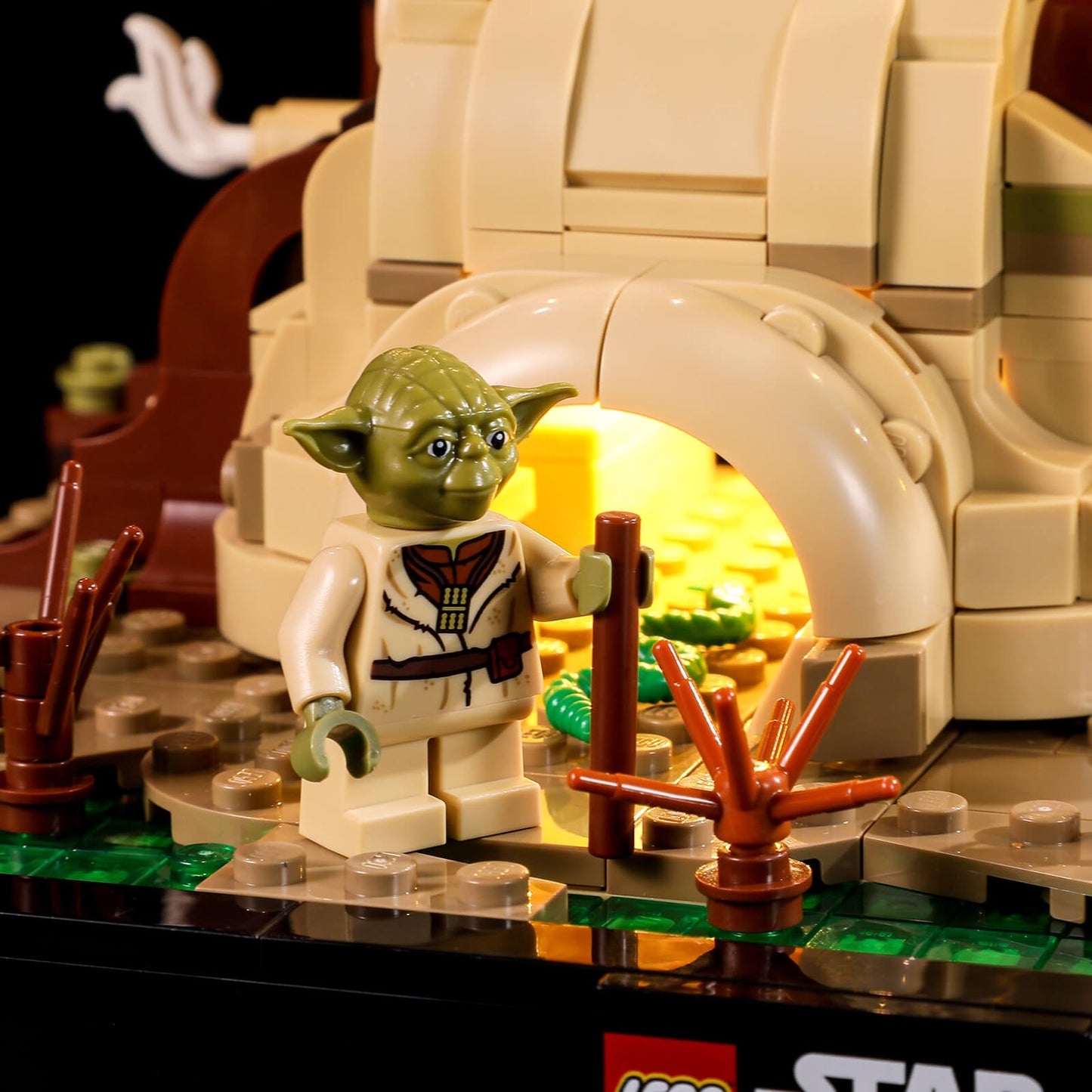 Lego Dagobah Jedi Training Diorama 75330 Yoda