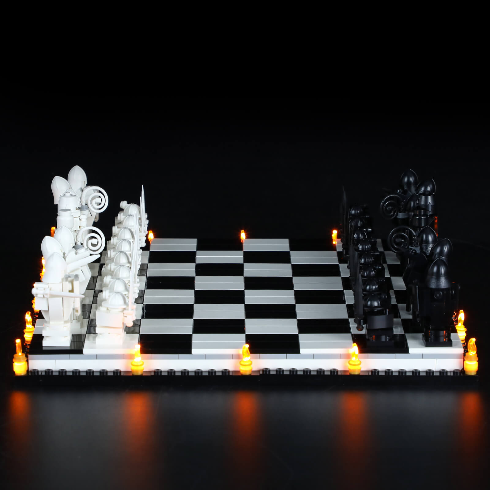 light up harry potter wizards chess lego