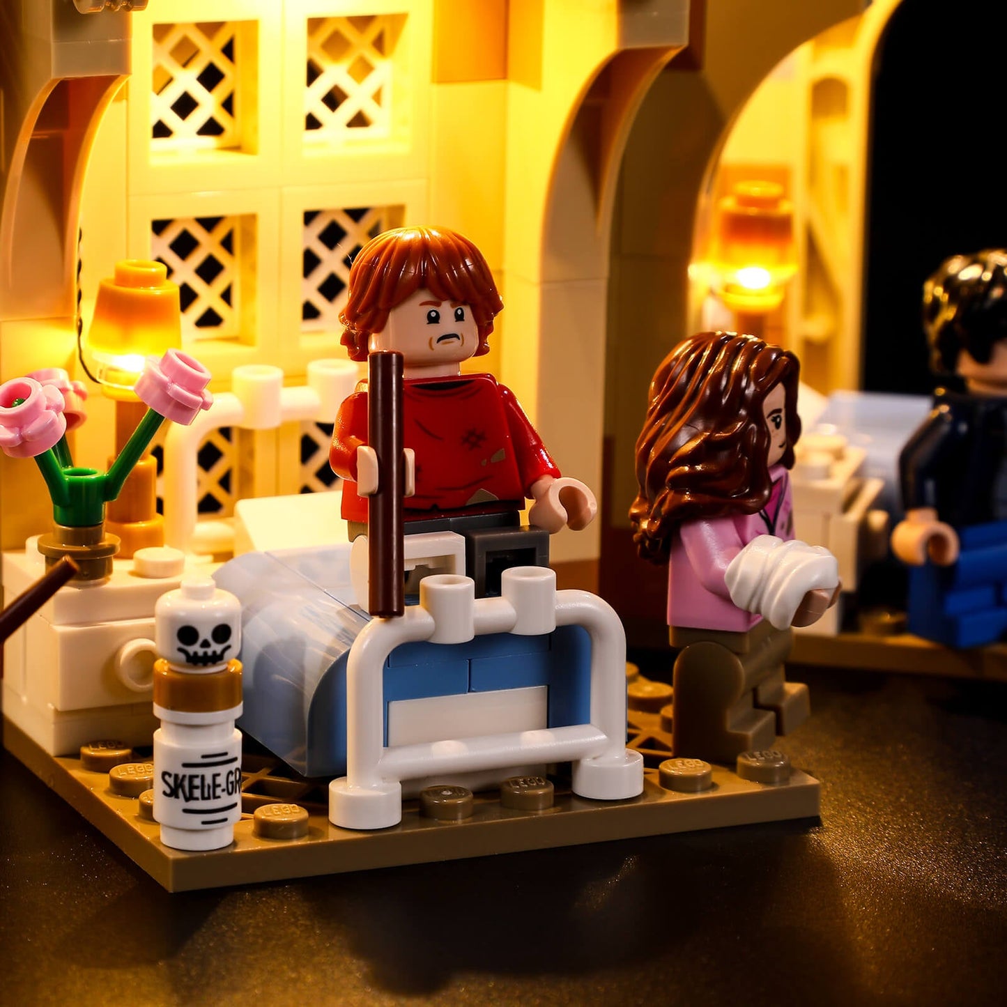 add lights to LEGO 76398 Hogwarts Hospital Wing