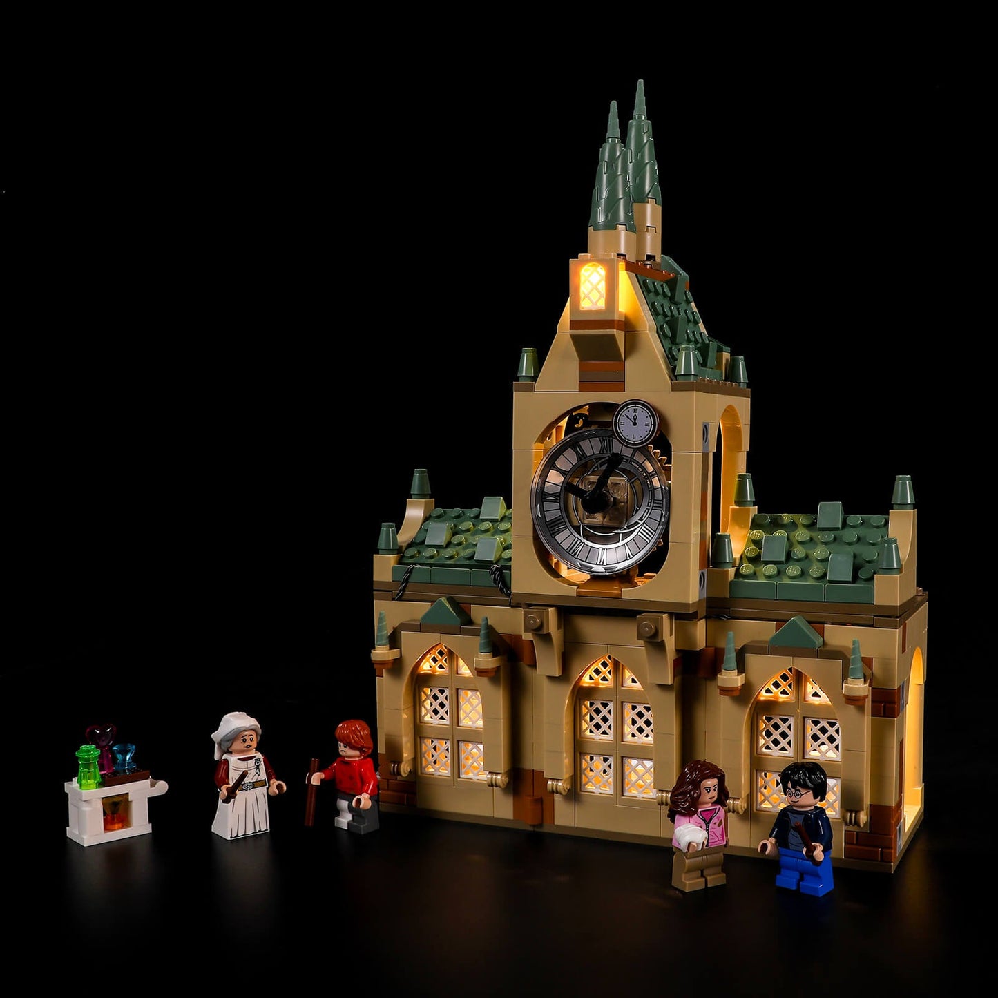 light up LEGO Harry Potter 76398 Hogwarts Hospital Wing