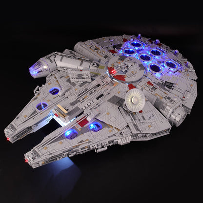 add led light to Lego Millennium Falcon