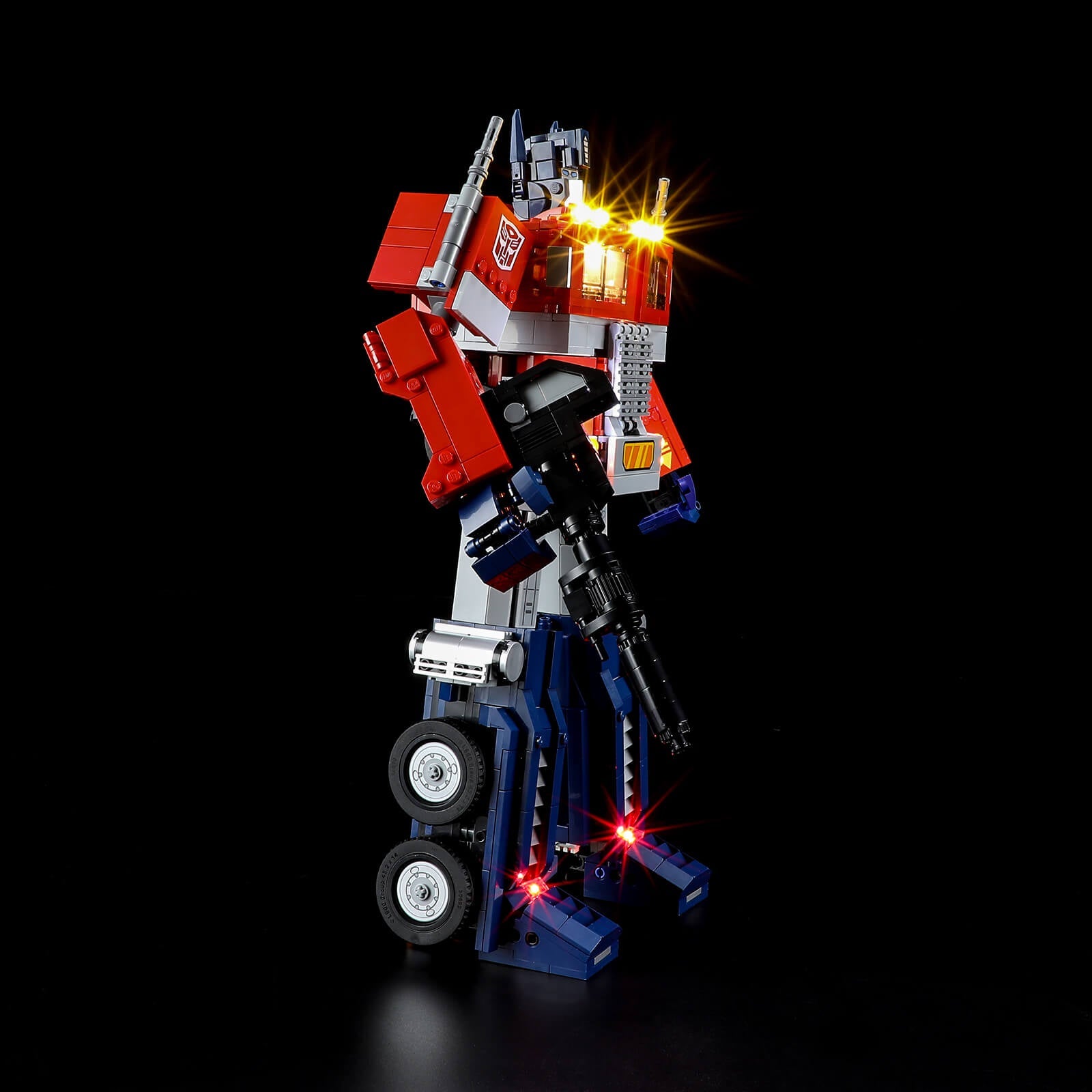 YEABRICKS Kit Luci a LED per Lego 10302 Creator Expert Optimus Prime Modello da Costruire (Set Lego NON Incluso YEABRICKS Kit Luci a LED per Lego 10302 Creator Expert Optimus Prime Modello da Costruire (Set Lego NON Incluso