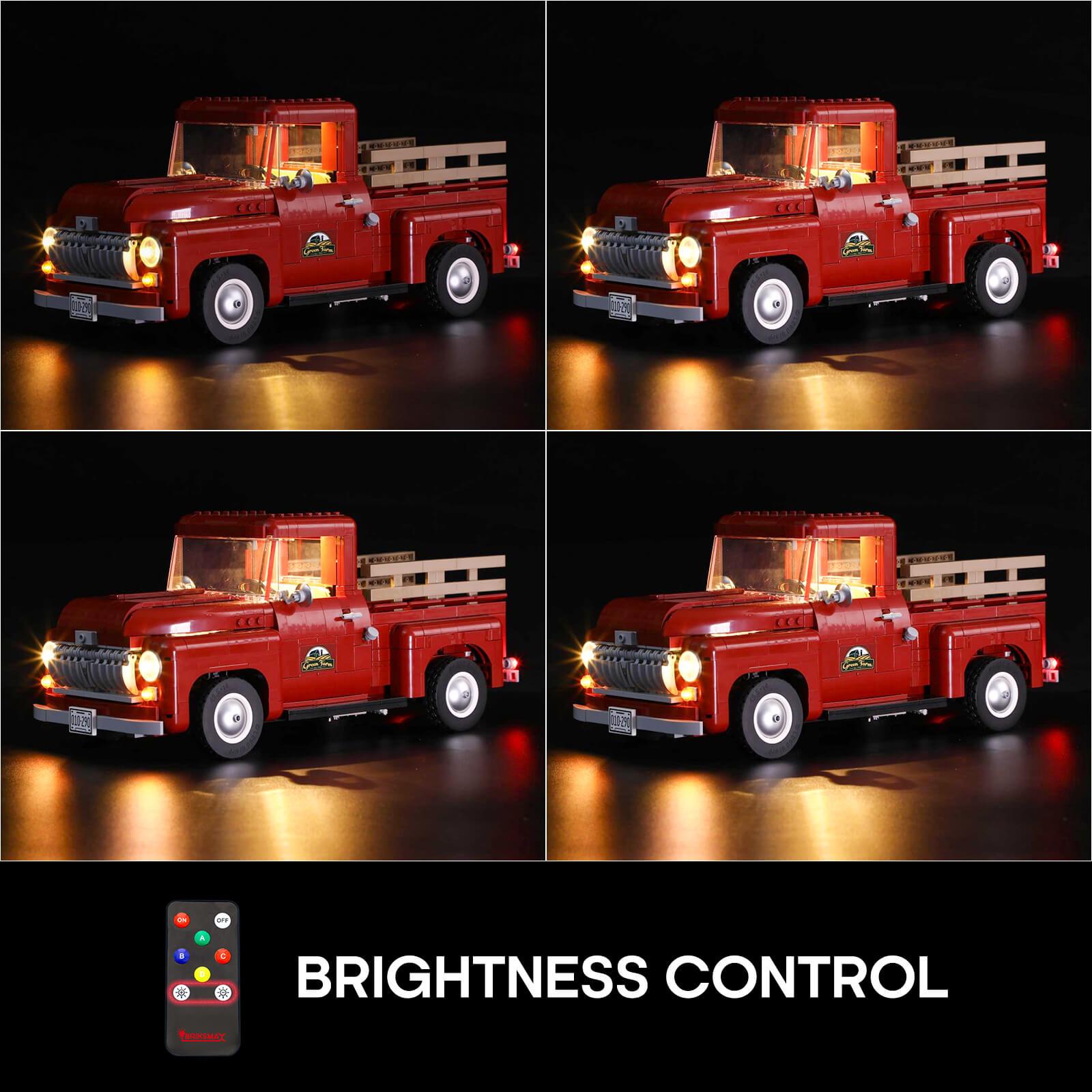 lego 1950s pickup truck light kit