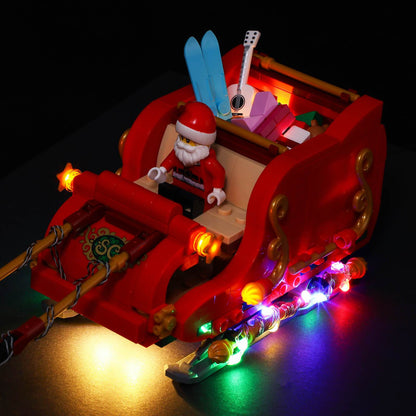 lego santa and sleigh