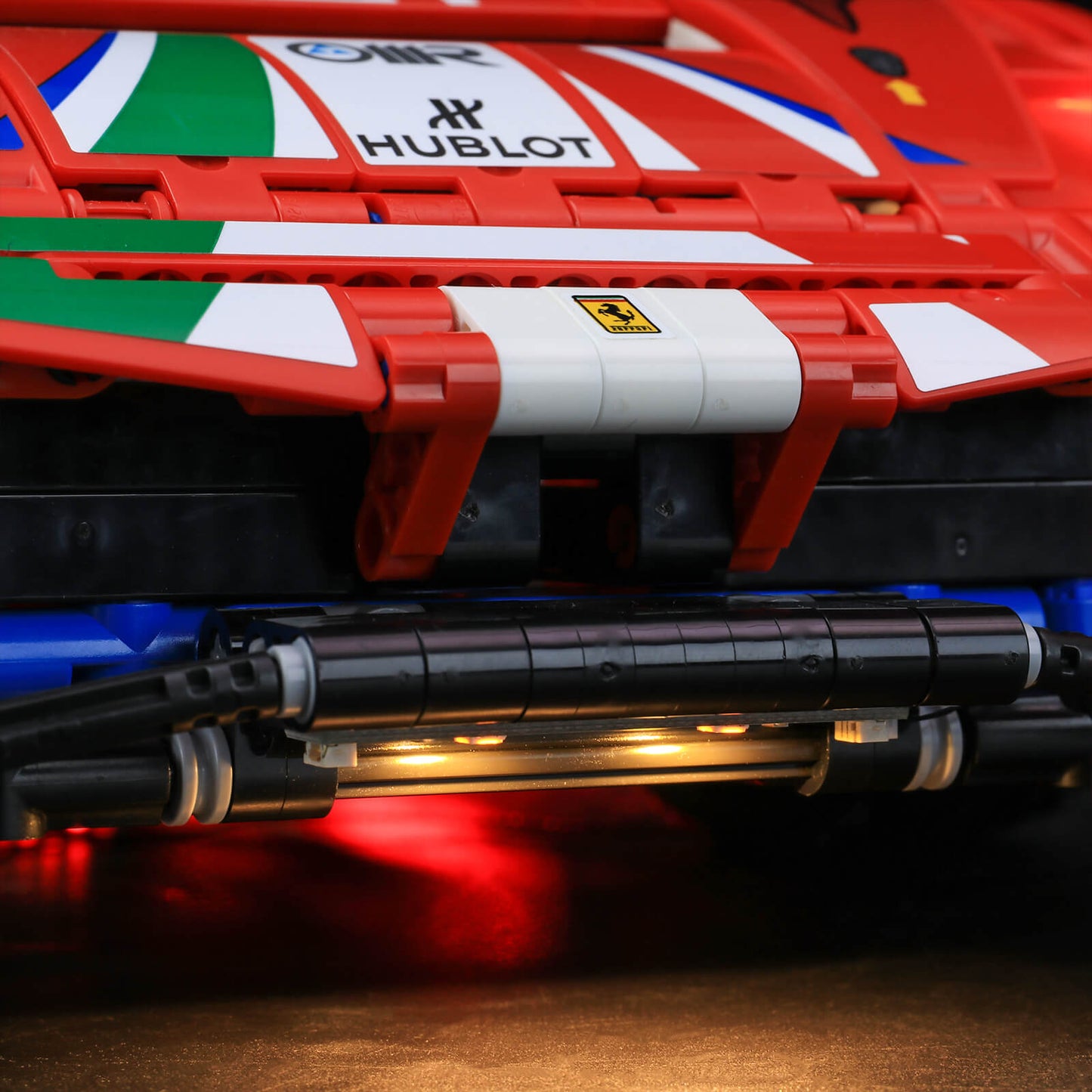 Ferrari 488 GTE “AF Corse #51” Lego lights