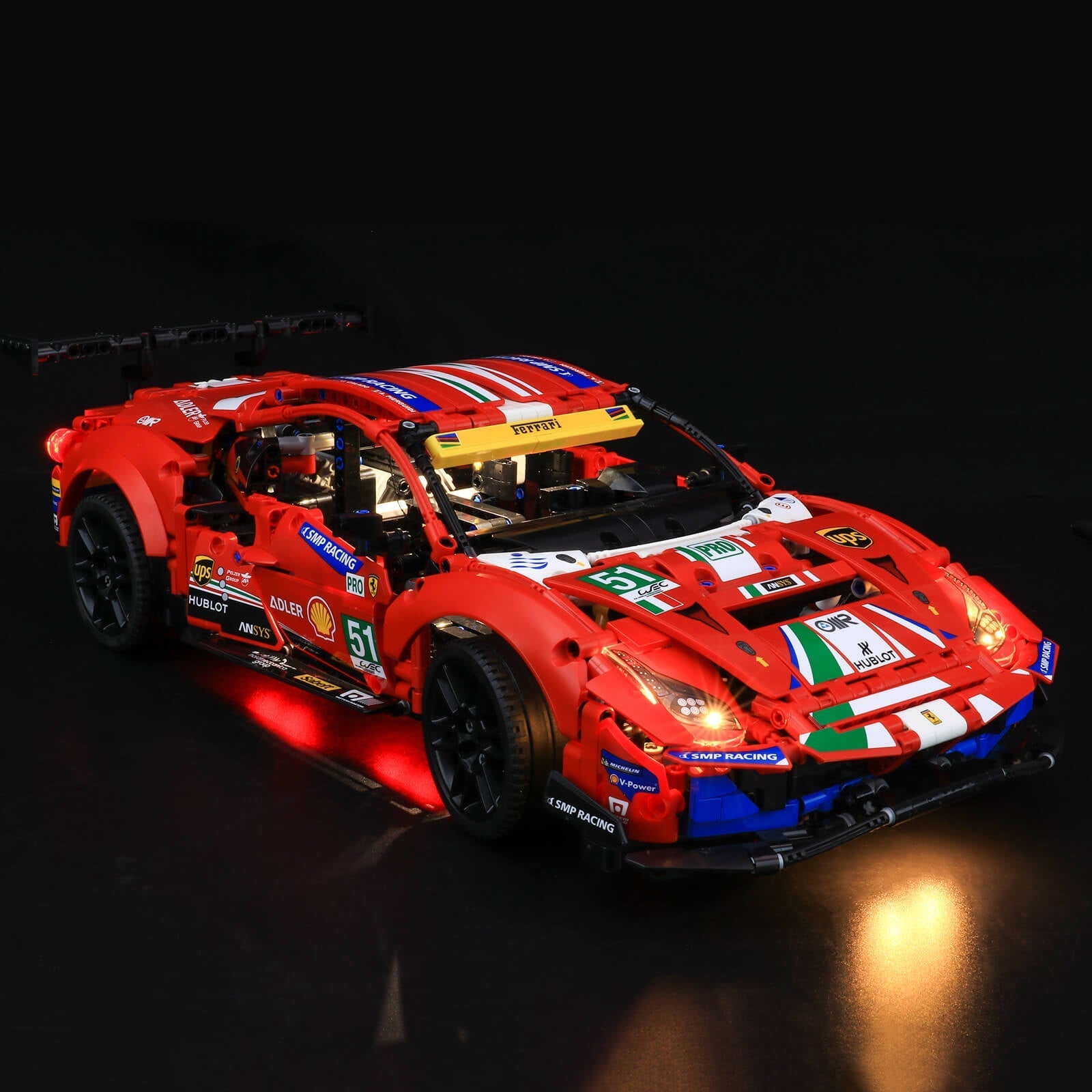 Ferrari 488 GTE “AF Corse #51” 42125 light kit