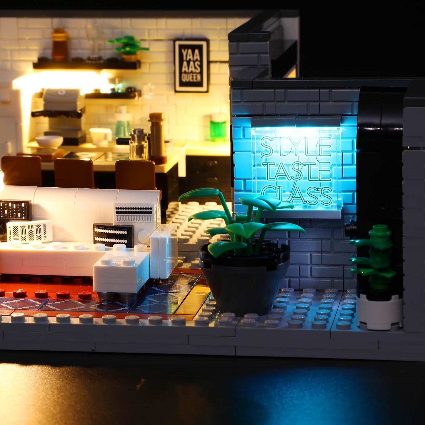 LEGO® Queer Eye – The Fab 5 Loft (10291) set