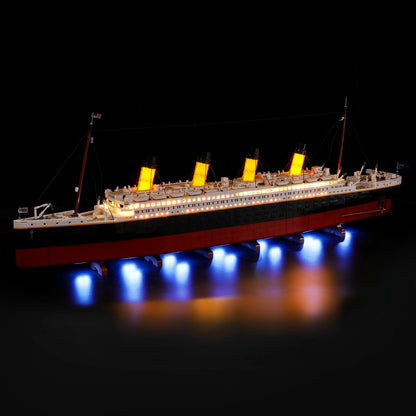 light up lego 10294 titanic