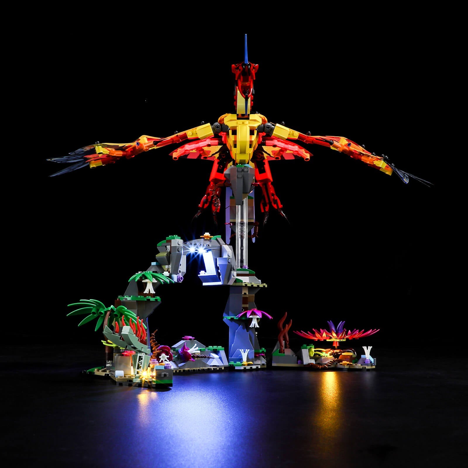 light up Lego Toruk Makto & Tree of Souls 75574