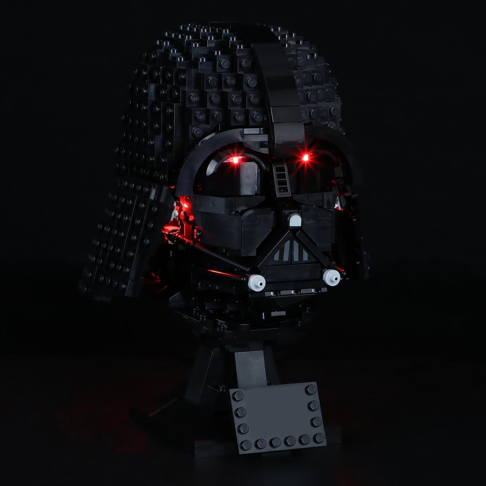 lego star wars darth vader helmet 75304 light kit