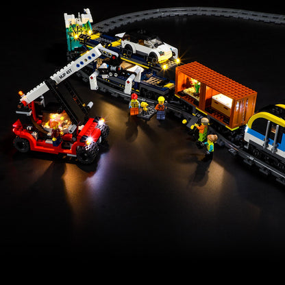 Lego City Freight Train 60336 minifigures