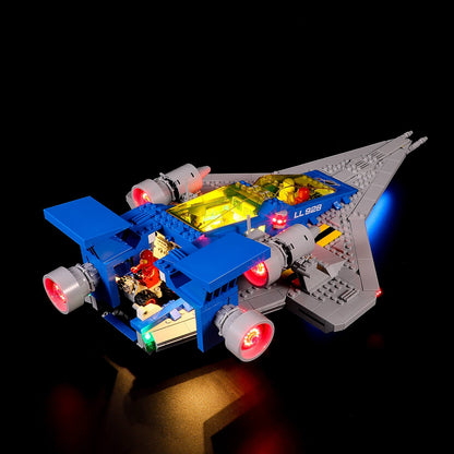 add led lights to Lego Galaxy Explorer 10497 light kit