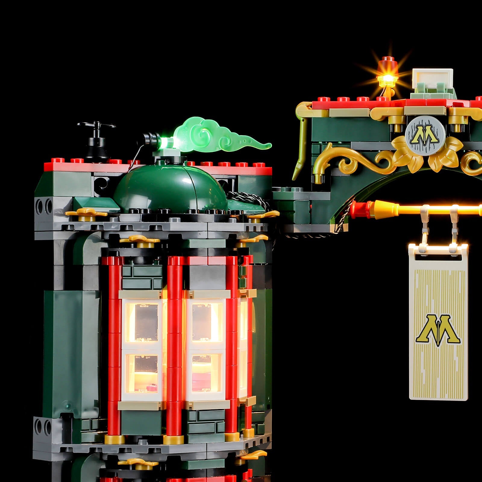 add briksmax lights to Lego Ministry of Magic 76403