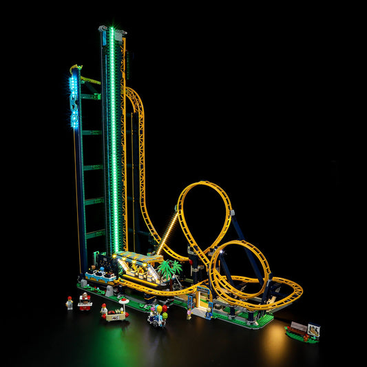 Briksmax Light kit for Icons Loop Coaster 10303