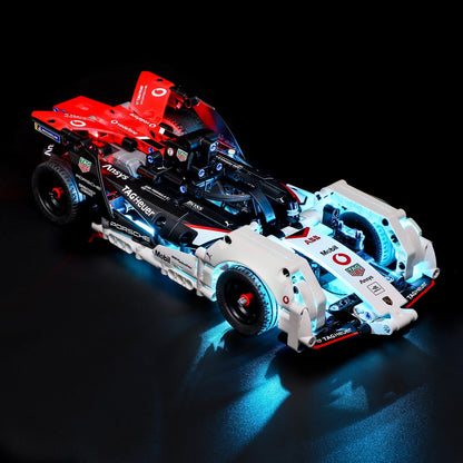 add led lights to lego Formula E® Porsche 99X Electric