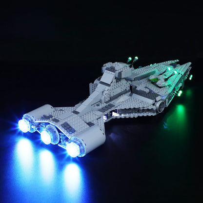 lego star wars 75315 with lights
