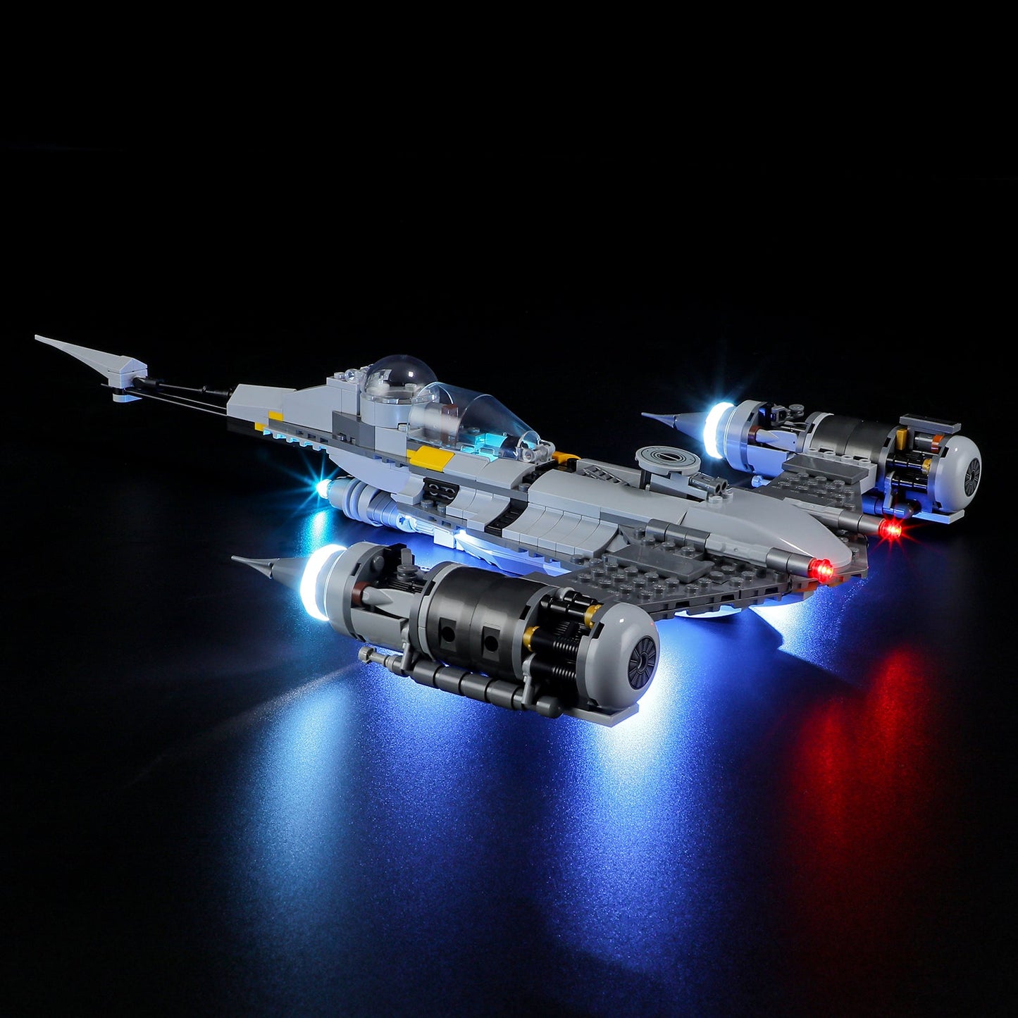 Lego Mandalorian's N-1 Starfighter 75325 light kit from Briksmax