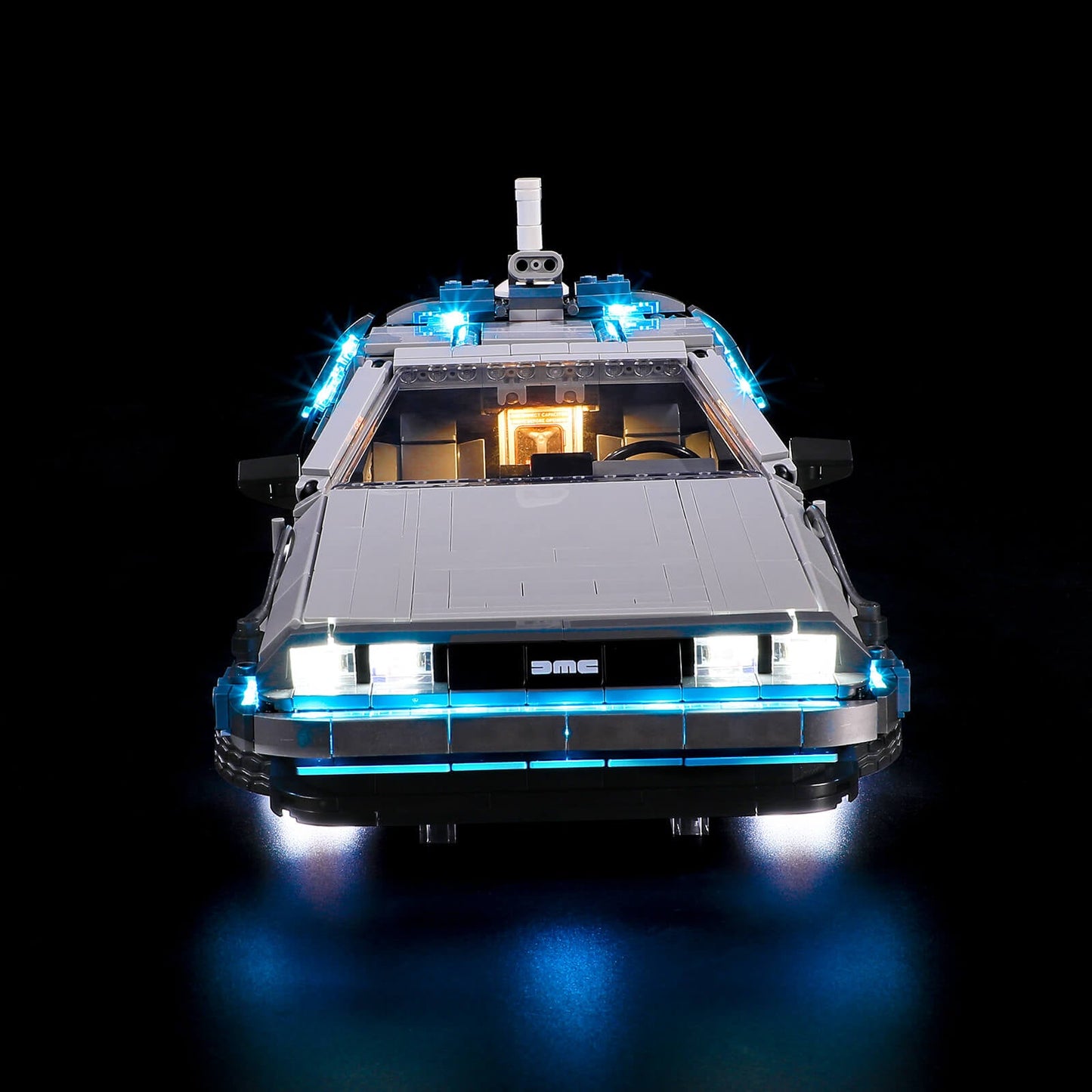 light up Lego Back to the Future Time Machine 10300