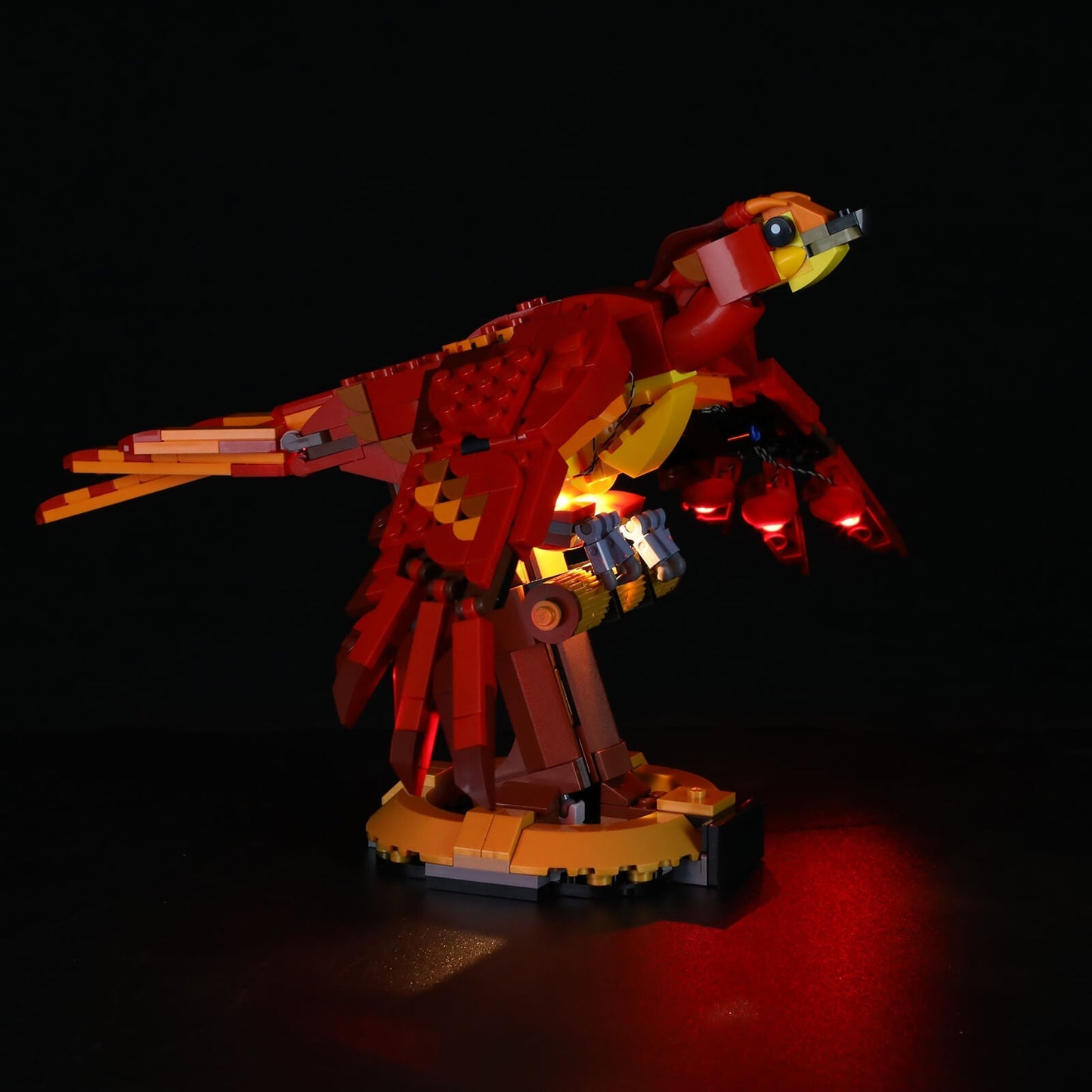 lego harry potter fawkes dumbledore's phoenix moc