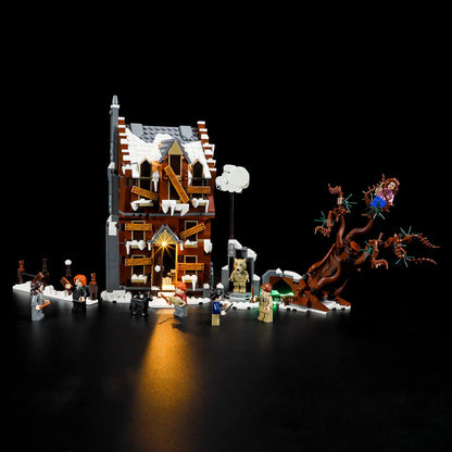 Add led lights to Lego The Shrieking Shack & Whomping Willow 76407