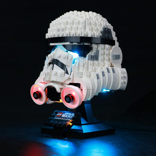 lego star wars stormtrooper Helmet 75276 light kit
