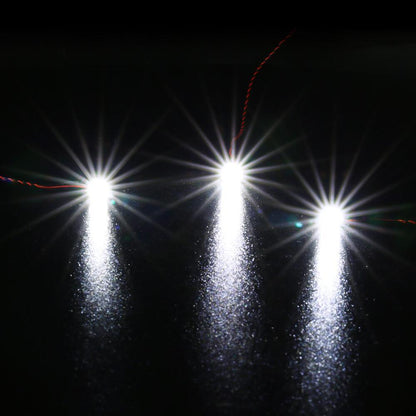 15cm White Dot Lights (Three Pack)